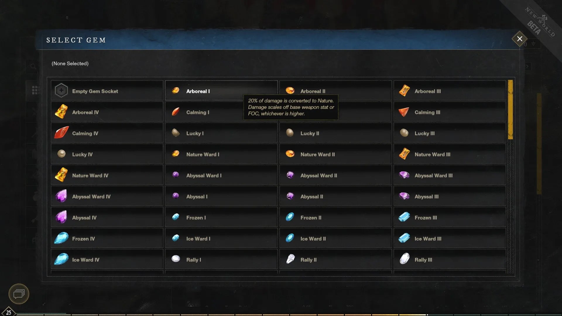 New World Gems How To Get Gems In New World And What Each Gem Does